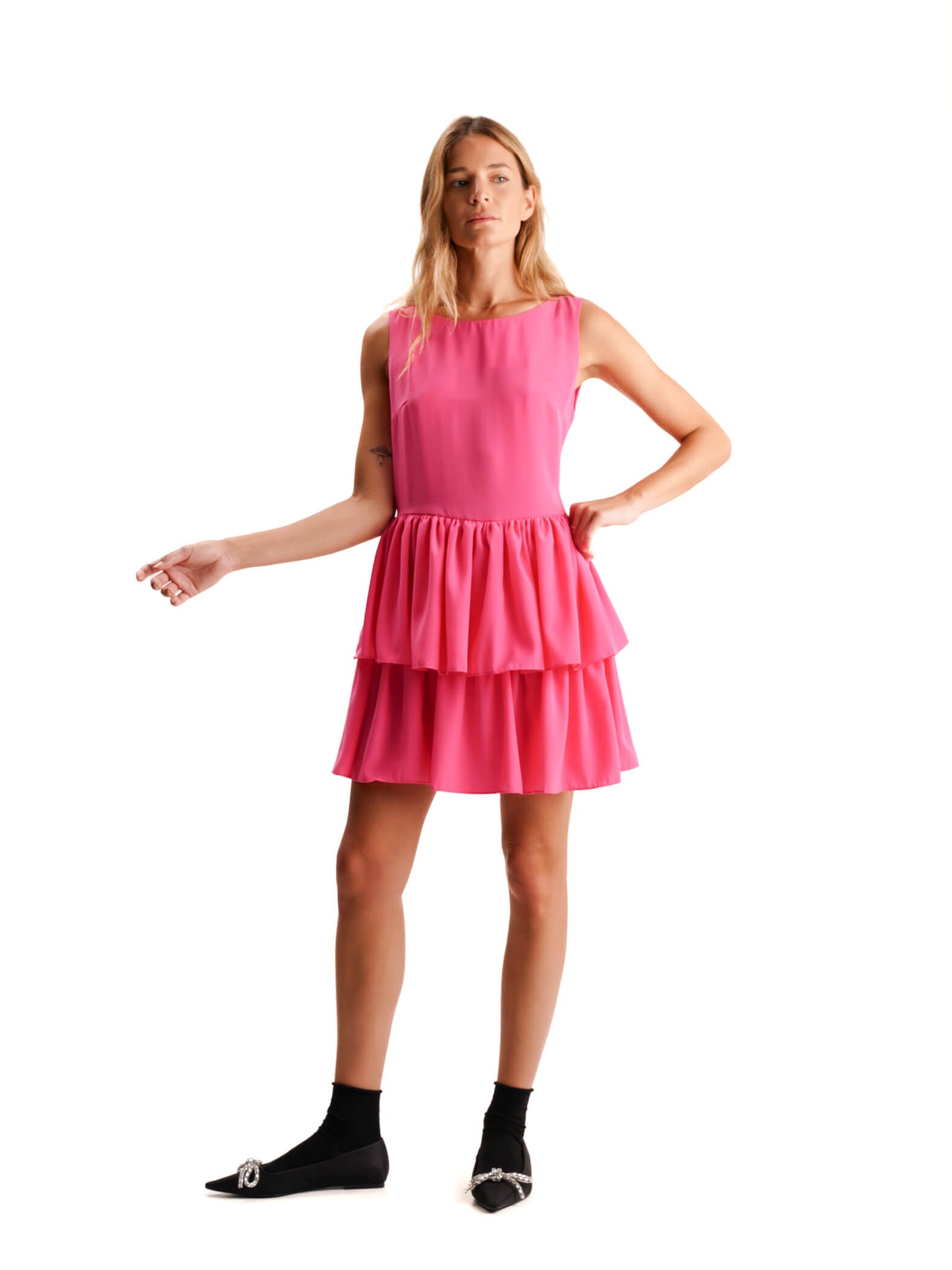 RITA DRESS IN PINK