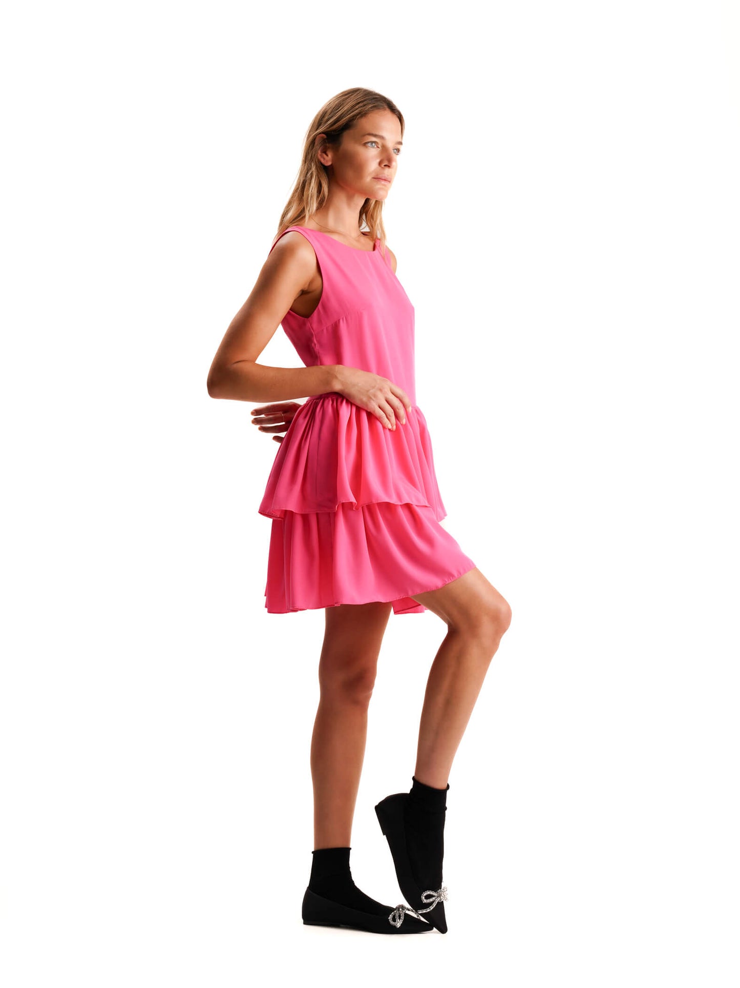 RITA DRESS IN PINK
