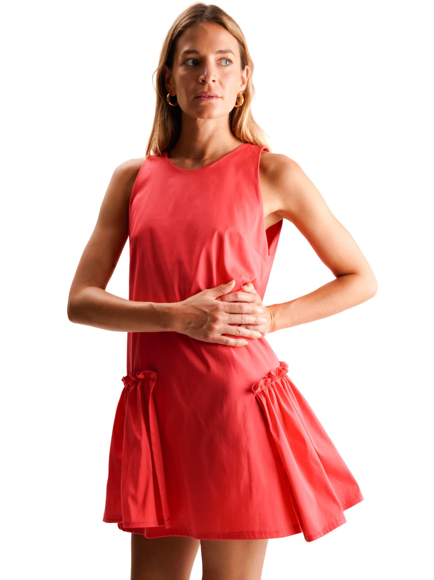 BIANCA DRESS IN RED