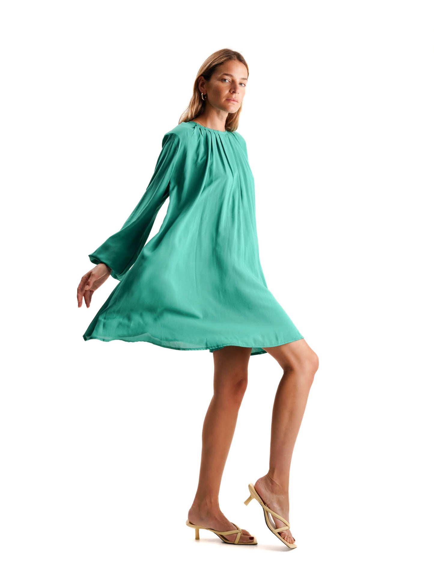 JULIETTE DRESS IN GREEN