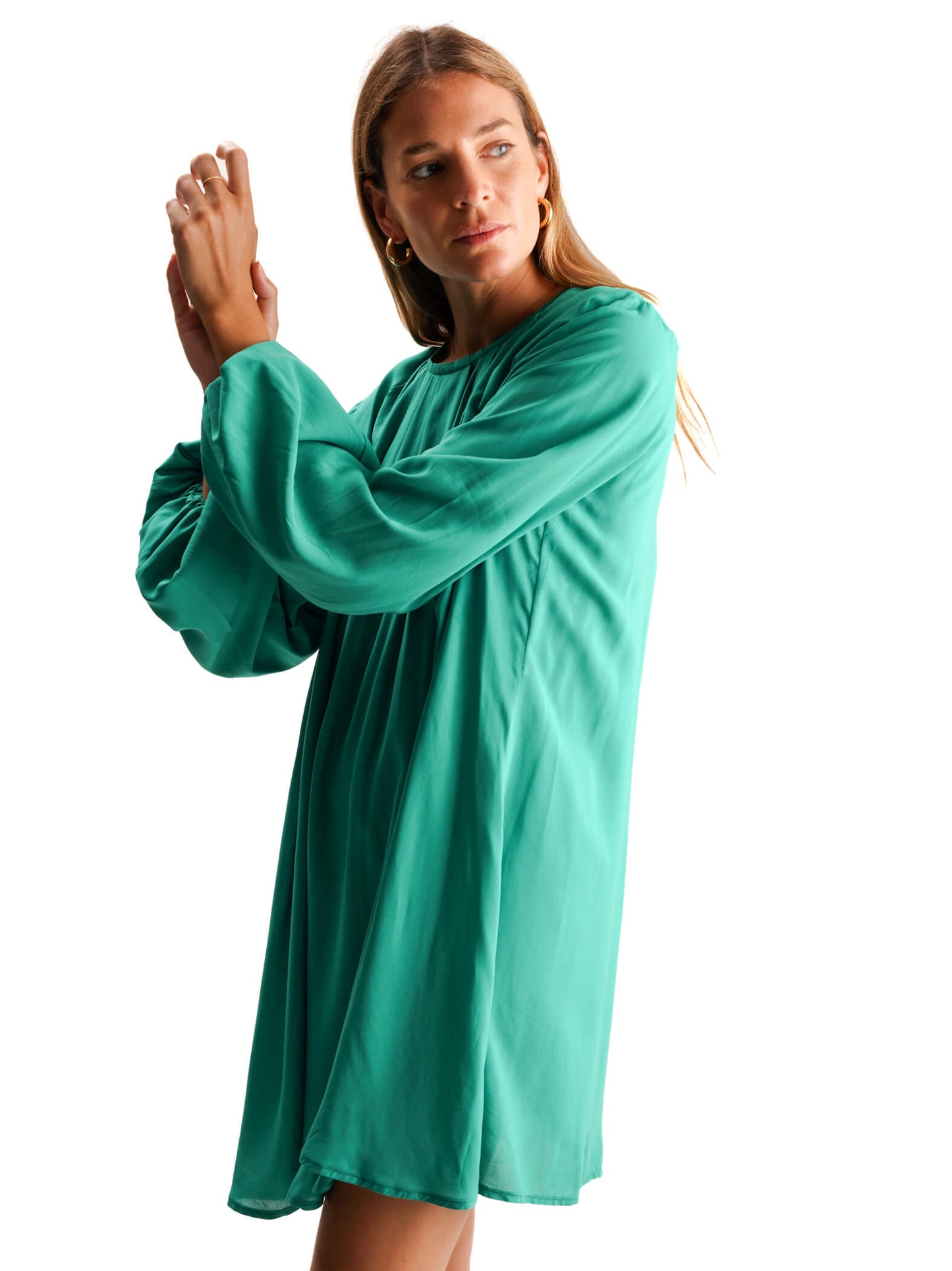 JULIETTE DRESS IN GREEN